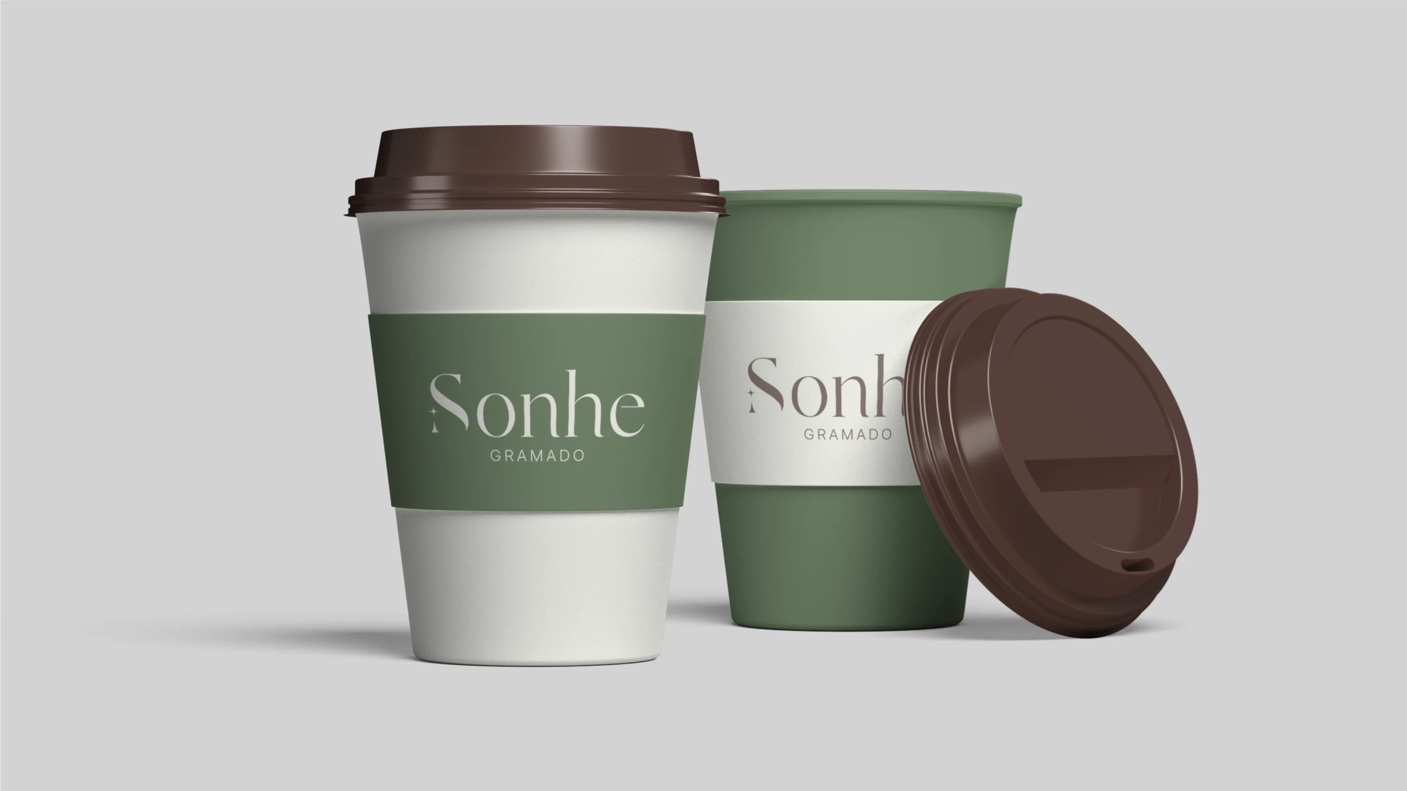 Copos de café